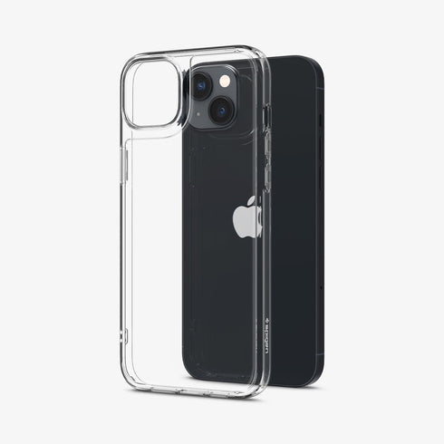 ACS04830 - iPhone 14 Pro Max Case Quartz Hybrid in crystal clear showing the back